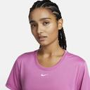 Nike Dri-FIT One Women's Standard-fit Short-Sleeve Top - Pink - 50% Recycled Polyester