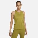 Nike Dri-FIT One Women's Standard Fit Tank - 50% Recycled Polyester - Green