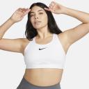 Nike Dri Fit Swoosh High Support Padded Sports Bra White L / CE
