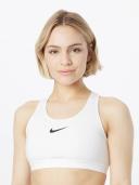 Nike Dri Fit Swoosh High Support Padded Sports Bra White M / AB