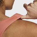 Nike Dri Fit Swoosh Medium Support Sports Bra Orange S