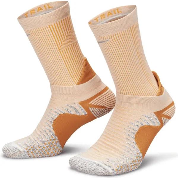 Nike Dri-FIT Trail-Running Crew Socks - Grey
