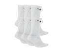 Nike Dry 6-Pack Everyday Plus Cushion Crew Training Socks White