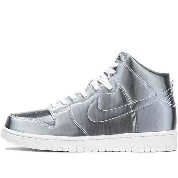 Nike Dunk High Clot Metallic Silver (with Card)