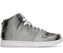 Nike Dunk High Clot Metallic Silver (with Card)