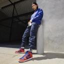 Nike Dunk High 'Knicks' Sneakers | Orange | Men's Size 14