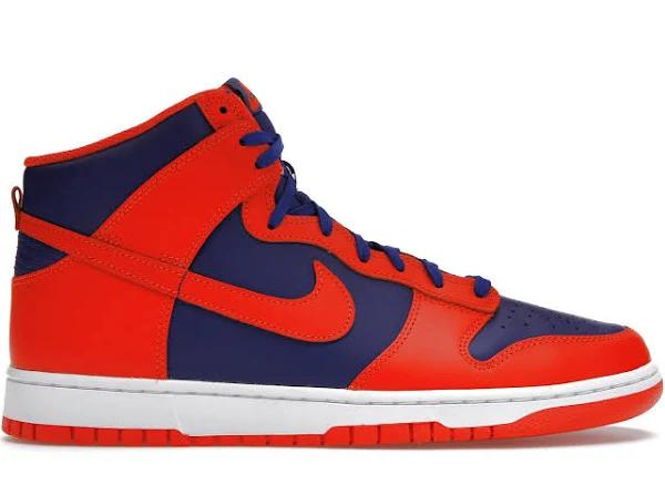 Nike Dunk High 'Knicks' Sneakers | Orange | Men's Size 6.5