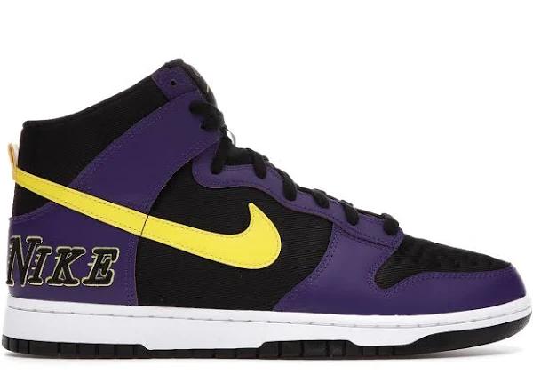 Nike Dunk High Premium Emb 'Lakers' Mens Sneakers - Size 4.5