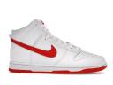 Nike Dunk High White Picante Red