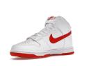 Nike Dunk High White Picante Red