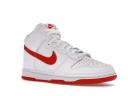 Nike Dunk High White Picante Red