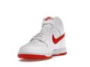 Nike Dunk High White Picante Red