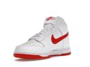 Nike Dunk High White Picante Red
