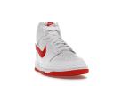 Nike Dunk High White Picante Red
