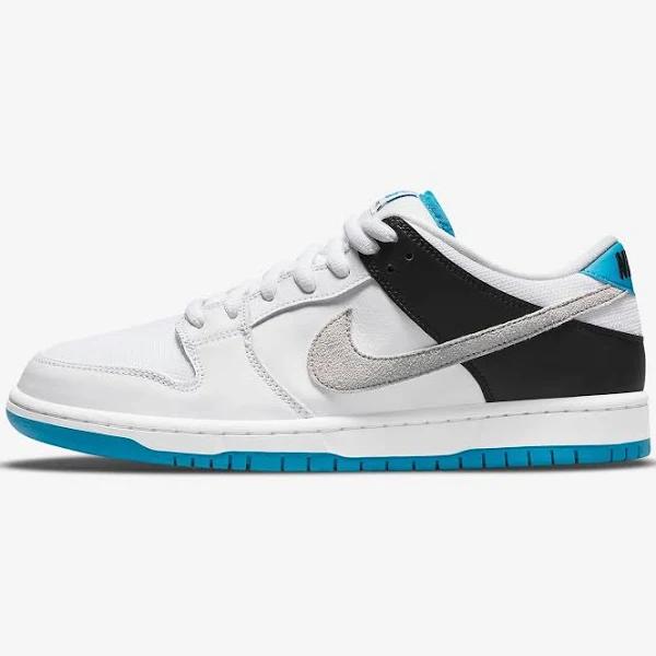 Nike Dunk Low Pro SB 'Laser Blue' Sneakers | White | Men's Size 10