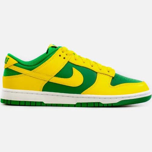 Nike Dunk Low 'Reverse Brazil' Sneakers | Yellow | Men's Size 4