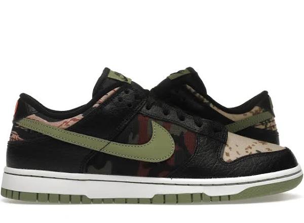 Nike Dunk Low SE Black Multi Camo