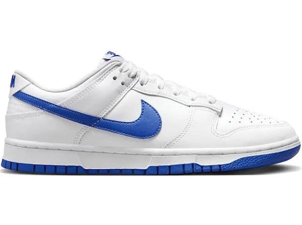 Nike Dunk Low White Hyper Royal