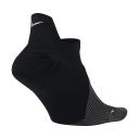 Nike Elite Cushioned No-Show Running Socks - Black