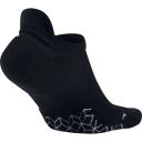Nike Elite Cushioned No-Show Running Socks - Black