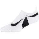 Nike Elite Cushioned No-Show Running Socks - White
