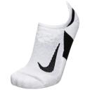 Nike Elite Cushioned No-Show Running Socks - White