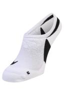 Nike Elite Cushioned No-Show Running Socks - White