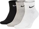 Nike Everyday Cushioned Training Ankle Socks (3 Pack)- Multi