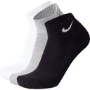 Nike Everyday Cushioned Training Ankle Socks (3 Pack)- Multi