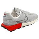 Nike Fontanka Waffle Womens Grey Red Casual Trainers - 8 UK