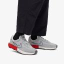 Nike Fontanka Waffle Womens Grey Red Casual Trainers - 8 UK