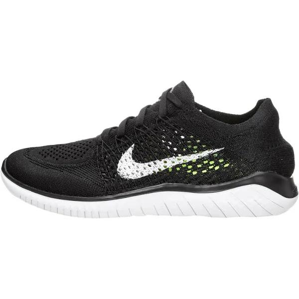 Nike Free Rn Flyknit 2018 Black White