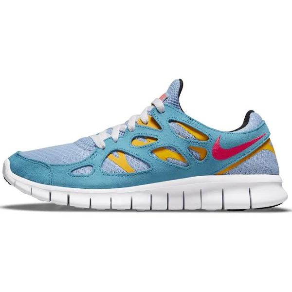 Nike Free Run 2 'CYBER Aluminum' Sneakers | Teal | Men's Size 13