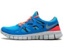 Nike Free Run 2 Grey Cinnabar Gorge Green