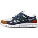 Nike Free Run 2 Grey Cinnabar Gorge Green