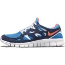 Nike Free Run 2 University Blue Navy Yellow Strike