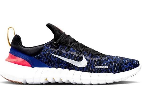 Nike Free Run 5.0 Black Concord Cinnabar