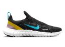 Nike Free Run 5.0 Dark Smoke Grey Vivid Sulfur Chlorine Blue