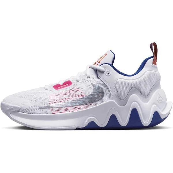 Nike Giannis Immortality 2 'White Deep Royal' Sneakers | Men's Size 7