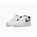 Nike Girls Air Force 1 LV8 - Shoes White/Gold/Black Size 04.0