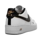 Nike Girls Air Force 1 LV8 - Shoes White/Gold/Black Size 04.0