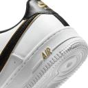 Nike Girls Air Force 1 LV8 - Shoes White/Gold/Black Size 04.0