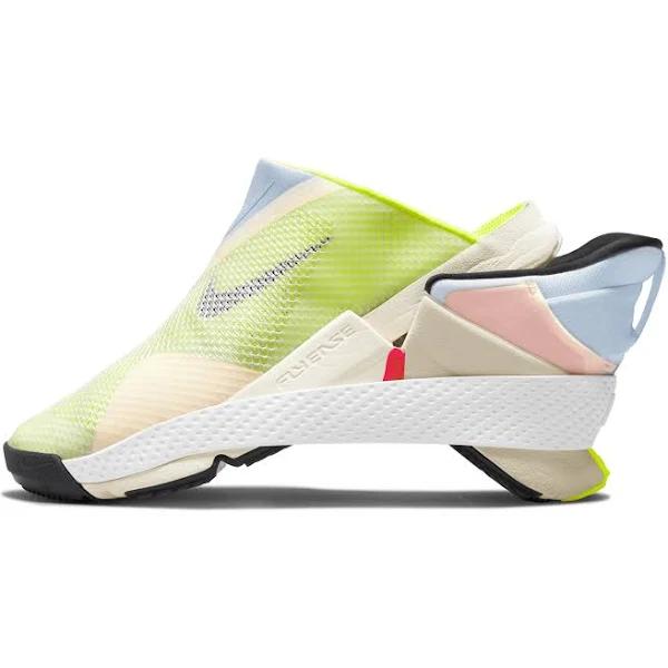 Nike Go FlyEase 'Volt Celestine Blue' Sneakers | White | Men's Size 10