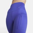 Nike Go Women's Firm-Support High-Waisted 7/8 Leggings With Pockets - Blue