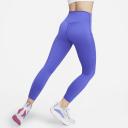Nike Go Women's Firm-Support High-Waisted 7/8 Leggings With Pockets - Blue