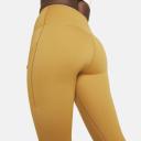 Nike Go Women's Firm-Support High-Waisted 7/8 Leggings With Pockets - Brown