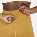 Nike Go Women's Firm-Support High-Waisted 7/8 Leggings With Pockets - Brown