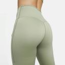 Nike Go Women's Firm-Support High-Waisted 7/8 Leggings With Pockets - Green