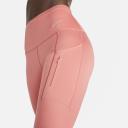 Nike Go Women's Firm-Support High-Waisted 7/8 Leggings with Pockets - Red