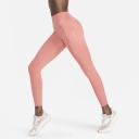 Nike Go Women's Firm-Support High-Waisted 7/8 Leggings with Pockets - Red
